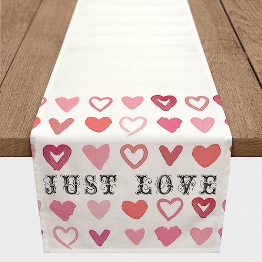 Just Love 16&#x22; x 72&#x22; Poly Twill Table Runner